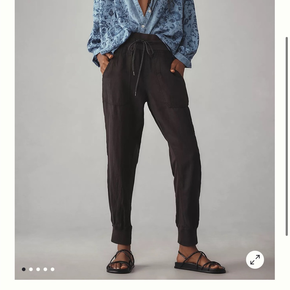 Anthropologie Nomad Pants in black size xxs